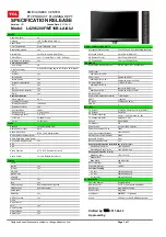 Preview for 6 page of TCL L42V6200-LA Series Service Manual