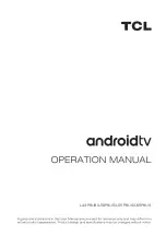 Preview for 2 page of TCL L43P8US Operation Manual