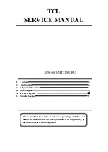 TCL L55S4610F Service Manual preview