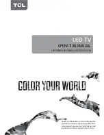 TCL L65P2MUS Operation Manual preview