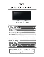 Предварительный просмотр 1 страницы TCL LCD32M61S3-MS19 Service Manual