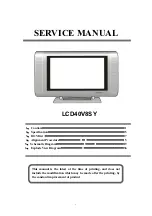 TCL LCD40V8SY Service Manual preview