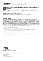 Preview for 26 page of TCL LE19HDF3200 User Manual