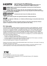 Предварительный просмотр 26 страницы TCL LE32HDF3010 User Manual