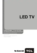 TCL LE39FHDE5300 User Manual preview