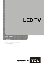 TCL LE42FHDE5300 User Manual preview