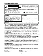 Preview for 2 page of TCL LE55FHDF3300Z User Manual