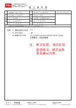 TCL LED40D2900AS Operation Manual preview