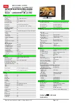 Предварительный просмотр 6 страницы TCL LED40D3260FD-MT10B-LA Service Manual