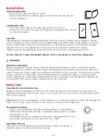 Preview for 12 page of TCL MR422S User Manual