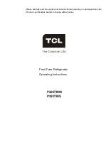 TCL P220TMW Operating Instructions Manual preview