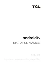 TCL P715 Series Operation Manual preview