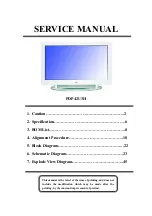 TCL PDP42U3H Service Manual предпросмотр