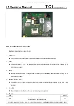 Preview for 14 page of TCL PIXI4-4.5 GOPHONE Service Manual