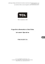 Предварительный просмотр 109 страницы TCL RB275GM1110 Operating Instructions Manual