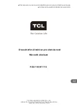 Предварительный просмотр 145 страницы TCL RB275GM1110 Operating Instructions Manual