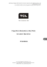 Предварительный просмотр 67 страницы TCL RF260BSE0 Operating Instructions Manual