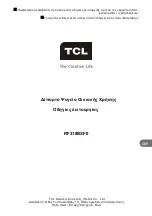 Preview for 106 page of TCL RF318BSF0 Operating Instructions Manual