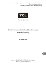 Preview for 136 page of TCL RF318BSF0 Operating Instructions Manual