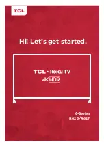 Preview for 1 page of TCL Roku TV 6 Series Manual