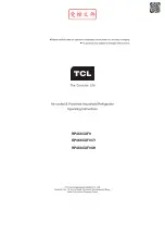 Preview for 1 page of TCL RP466CXF0 Operating Instructions Manual