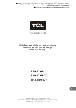 Preview for 145 page of TCL RP466CXF0 Operating Instructions Manual