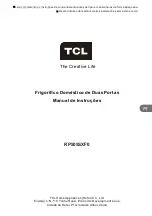 Preview for 83 page of TCL RP505SXF0UK Operating Instructions Manual