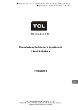 Preview for 131 page of TCL RP505SXF0UK Operating Instructions Manual