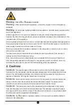 Preview for 5 page of TCL RP505SXF1UK Operating Instructions Manual