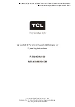 Preview for 1 page of TCL RS520GM2120 Operating Instructions Manual