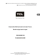 Preview for 43 page of TCL RS520GM2120 Operating Instructions Manual