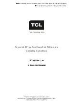 Preview for 1 page of TCL RT545GM1220 Operating Instructions Manual