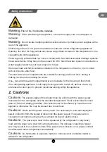 Preview for 4 page of TCL RT545GM1220 Operating Instructions Manual