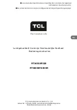 Preview for 55 page of TCL RT545GM1220 Operating Instructions Manual