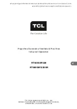 Preview for 109 page of TCL RT545GM1220 Operating Instructions Manual