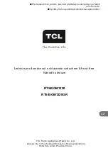 Preview for 145 page of TCL RT545GM1220 Operating Instructions Manual