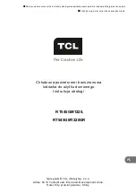 Preview for 163 page of TCL RT545GM1220 Operating Instructions Manual