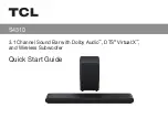 Preview for 1 page of TCL S4310 Quick Start Manual