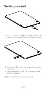 Preview for 3 page of TCL TAB 8 WI-FI Quick Start Manual