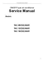 TCL TAC-09CSD/XAB1 Service Manual preview