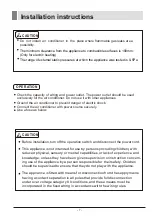 Preview for 8 page of TCL TCLWB05C Instruction Manual