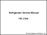 Preview for 1 page of TCL TRF-275W Service Manual