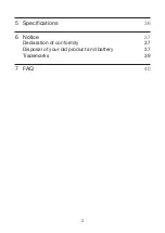 Preview for 4 page of TCL TS7000 User Manual