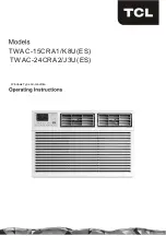 TCL TWAC-15CRA1/K8U Operating Instructions Manual предпросмотр