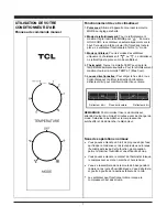 Предварительный просмотр 38 страницы TCL TWC-05CM Operating Instructions Manual