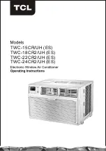 Предварительный просмотр 1 страницы TCL TWC-15CR/UH (ES) Operating Instructions Manual