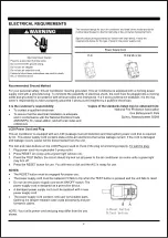 Предварительный просмотр 5 страницы TCL TWC-15CR/UH (ES) Operating Instructions Manual