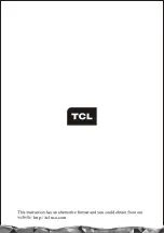 Предварительный просмотр 22 страницы TCL TWC-15CR/UH (ES) Operating Instructions Manual