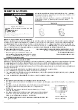 Предварительный просмотр 27 страницы TCL TWC-15CR/UH (ES) Operating Instructions Manual