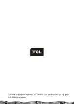 Предварительный просмотр 44 страницы TCL TWC-15CR/UH (ES) Operating Instructions Manual